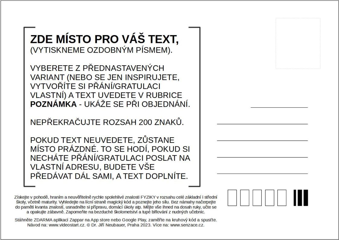 MÍSTO PRO PŘÁNÍ, GRATULACI, SDĚLENÍ